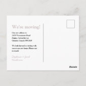 De verandering is het Briefkaart van de Aankondigi (Achterkant)