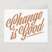 De verandering is het Briefkaart van de Aankondigi (Voorkant)