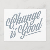 De verandering is het Briefkaart van de Aankondigi (Voorkant)