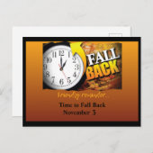 De Verandering van de Bedrijfstijd Adverteren de K Briefkaart (Voorkant / Achterkant)