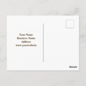 De Verandering van de Bedrijfstijd Adverteren de K Briefkaart (Achterkant)