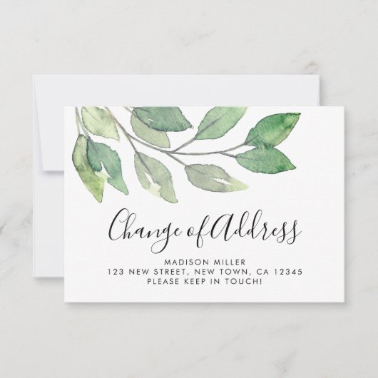 De Verandering van de begroting van de Kaart van d Notitiekaartje (Voorkant)