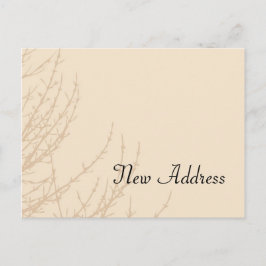 De Verandering van het Adres van de Talen van de n Aankondigingskaart