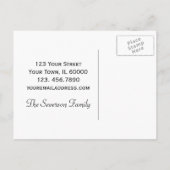 De Verandering van het Adres van de Talen van de n Aankondigingskaart (Achterkant)