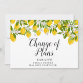 De Verandering van het manuscript van de Lemons va Save The Date (Voorkant)