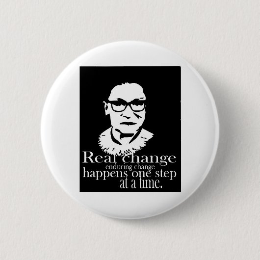 De Verandering van RBG met een stap Ronde Button 5,7 Cm (Voorkant)