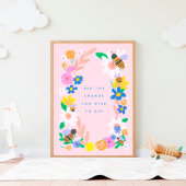 De verandering zijn poster