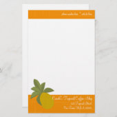 De verbazingwekkende anananas briefpapier (Voorkant / Achterkant)