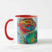 De verbazingwekkende en verbazingwekkende Flying F Mok (Links)