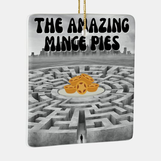 De verbazingwekkende gehakt taarten keramisch ornament (Rechts)