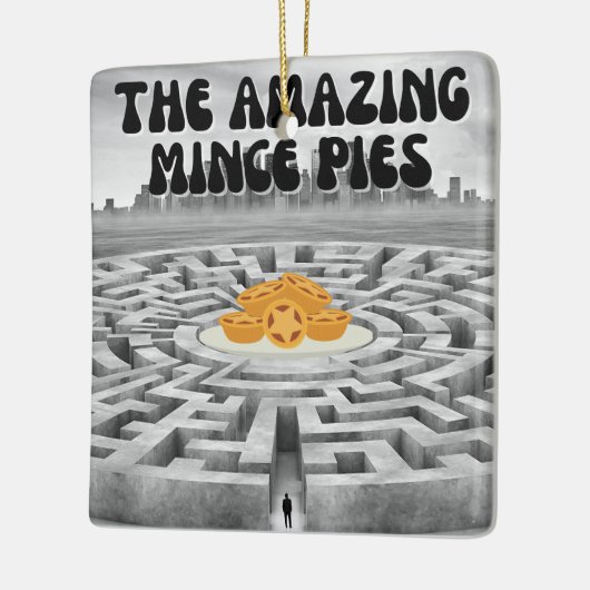 De verbazingwekkende gehakt taarten keramisch ornament (Links)