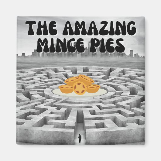 De verbazingwekkende gehakt taarten magneet (Voorkant)