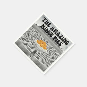 De verbazingwekkende gehakt taarten servet