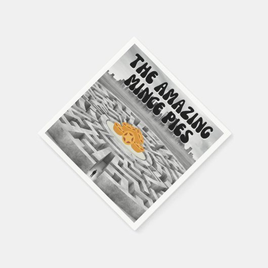 De verbazingwekkende gehakt taarten servet (Hoek)