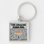 De verbazingwekkende gehakt taarten sleutelhanger (Voorkant)