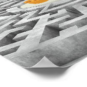 De verbazingwekkende gehaktaarten poster (Hoek)