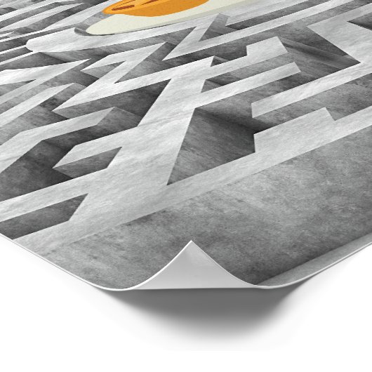 De verbazingwekkende gehaktaarten poster (Hoek)