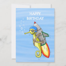 De verbazingwekkende gele raket zeepaardje