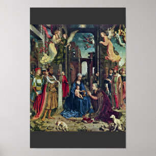 De verbetering van de koningen door Jan Gossaert ( Poster