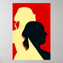 De verbinding, ArtPrint, hedendaagse kunst, Poster