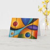 De verbinding card1 kaart (Gele Bloem)