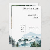 De verbinding van de Scene van de berg sparen de K Kaart (Voorkant / Achterkant)