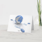 De Verbinding van de wereld Kaart (Achterkant)