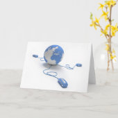 De Verbinding van de wereld Kaart (Gele Bloem)