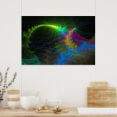 De verbinding van ruimte en tijd - 2009 weven poster (Keuken)