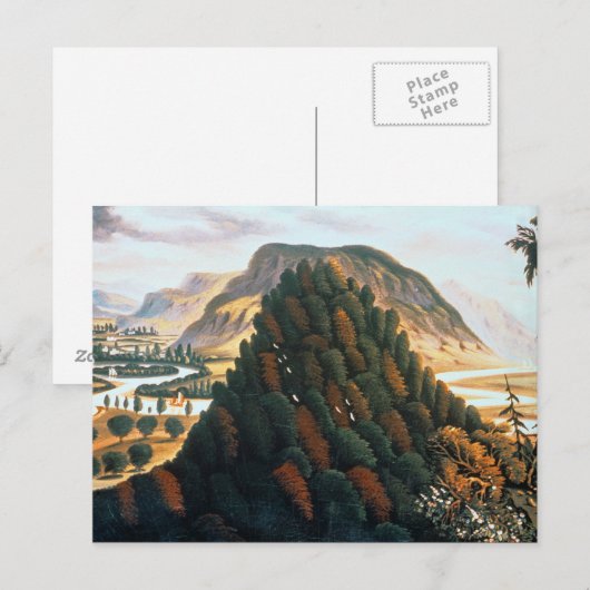 De verbindingsvallei briefkaart (Voorkant / Achterkant)