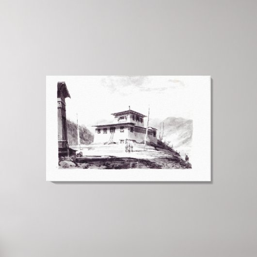 De verblijfplaats van Lam Glassa-eveneens Canvas Afdruk (Voorkant)