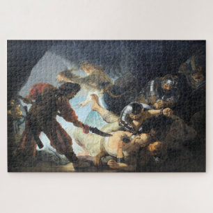 De verblinding van Samson door Rembrandt 1 Legpuzzel