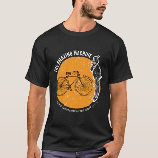 De verbluffende fiets t-shirt (Voorkant)