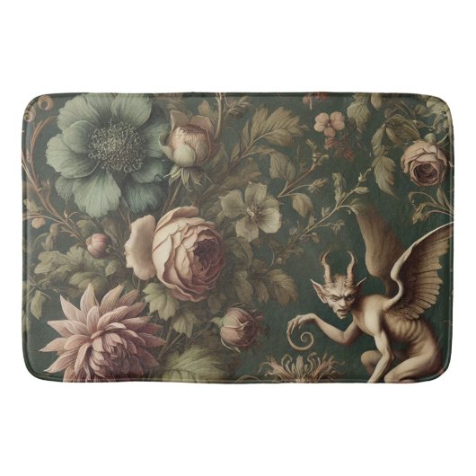 De Verblufte Waker - Gotisch Victoriaans Badmat (Voorkant)