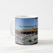 De verboden stad Beijing, China Koffiemok (Voorkant links)