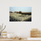 De verboden stad Beijing, China Poster (Keuken)