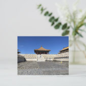 De Verboden Stad. Paleiscomplex in Beijing. Briefkaart (Staand voorkant)
