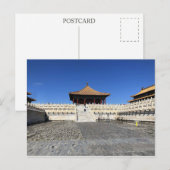 De Verboden Stad. Paleiscomplex in Beijing. Briefkaart (Voorkant / Achterkant)