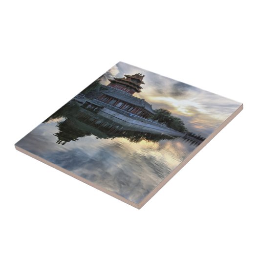 De verboden stad tegeltje (Zijkant)