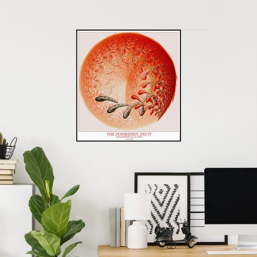 DE VERBODEN VRUCHTEN POSTER (Thuiskantoor)