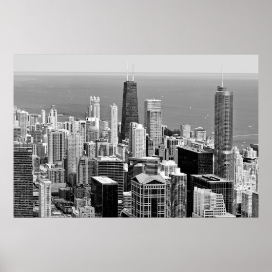 DE VERBONDEN CHICAGO-GEBOUWEN POSTER (Voorkant)