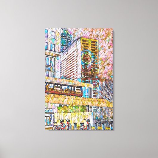 De verbonden levens van Detroit Canvas Afdruk (Voorkant)