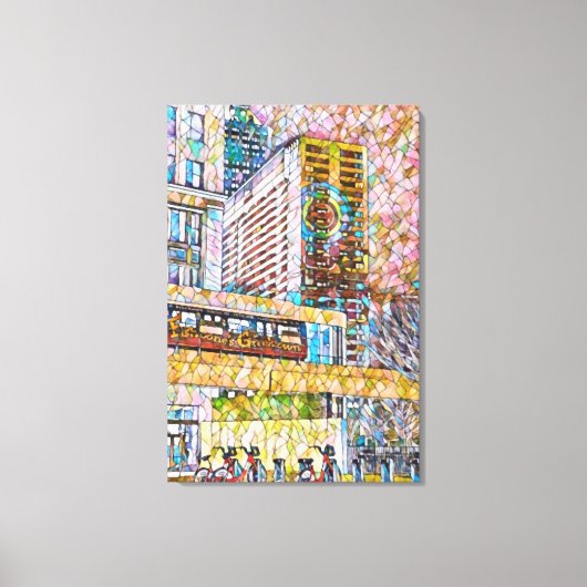 De verbonden levens van Detroit Canvas Afdruk (Voorkant)