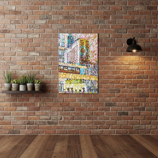 De verbonden levens van Detroit Canvas Afdruk