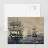 De verbondenheid van de bevrijdende expeditie van  briefkaart (Voorkant / Achterkant)