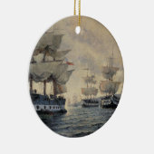 De verbondenheid van de bevrijdende expeditie van  keramisch ornament (Rechts)