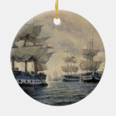 De verbondenheid van de bevrijdende expeditie van  keramisch ornament (Achterkant)