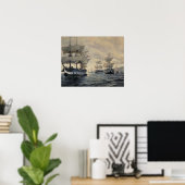 De verbondenheid van de bevrijdende expeditie van  poster (Thuiskantoor)