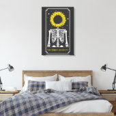 De Verborgen Beperking Tarotkaart Bewustzijn Canvas Afdruk (Insitu (Slaapkamer))
