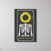 De Verborgen Beperking Tarotkaart Bewustzijn Canvas Afdruk (Voorkant)